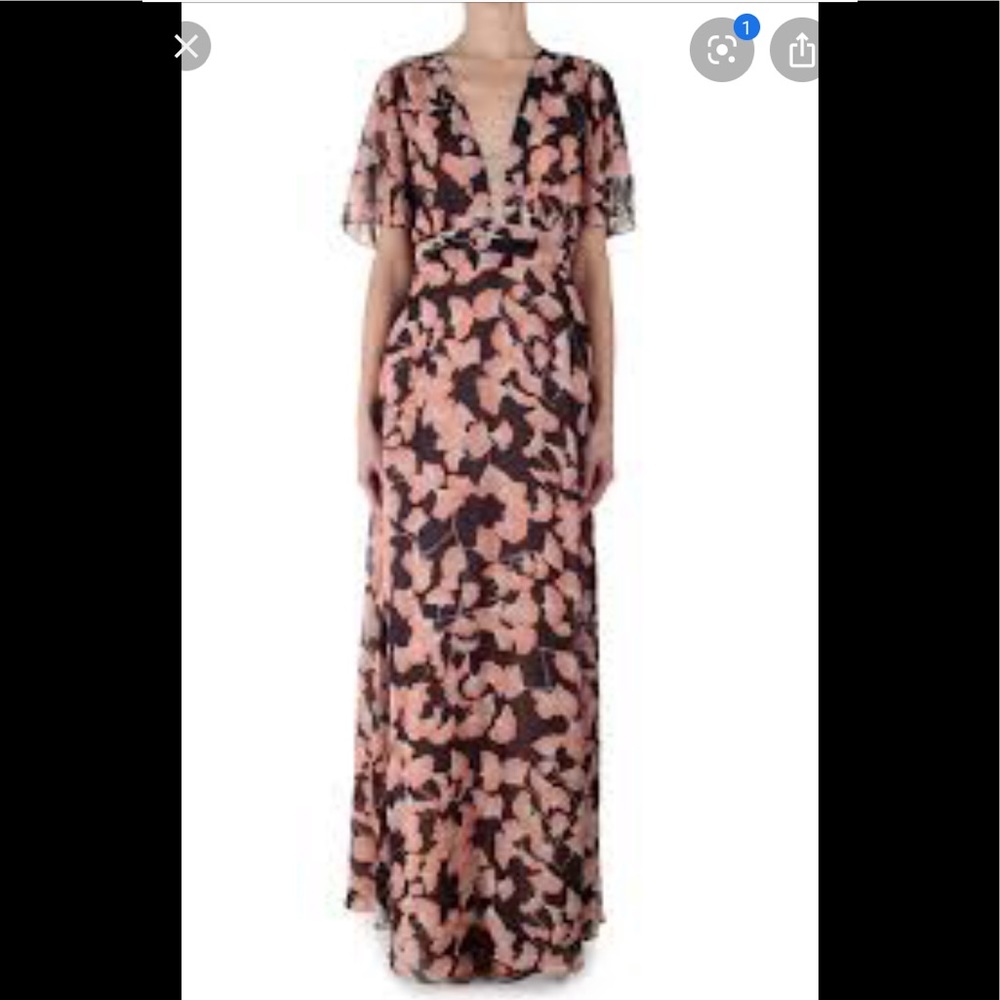 NWOT BCBG Maxazria Anaelle Kimono maxie dress - Picture 4 of 4